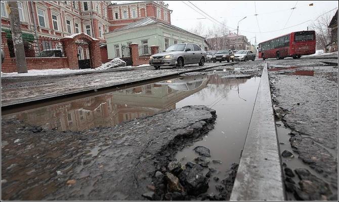 В России дороги как в Нигерии