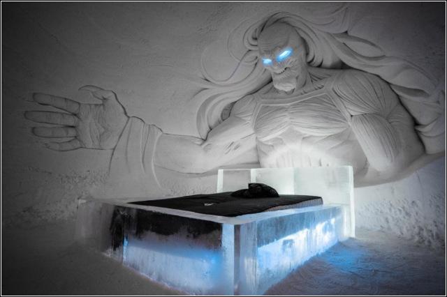 В финской Лапландии построили снежный отель «Игры престолов»